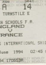 England Schoolboys v France Schoolboys 11-Jun-1994
