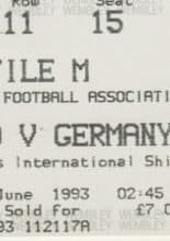 England Schoolboys v Germany Schoolboys 12-Jun-1993