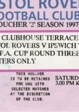 Bristol Rovers v Ipswich Town 03-Jan-1998