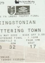 Kingstonian v Kettering Town   13-May-2000