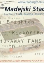 Reading v Brighton & Hove Albion   04-Apr-2003