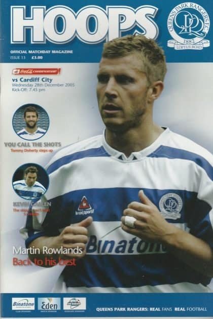 Queens Park Rangers v Cardiff City 28-Dec-2005