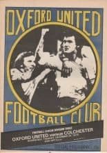 Oxford United v Colchester United 26-Dec-1978