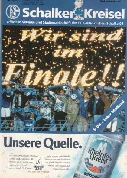 Schalke 04 v Inter Milan 07-May-1997