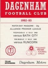 Dagenham v Runcorn 05-May-1983