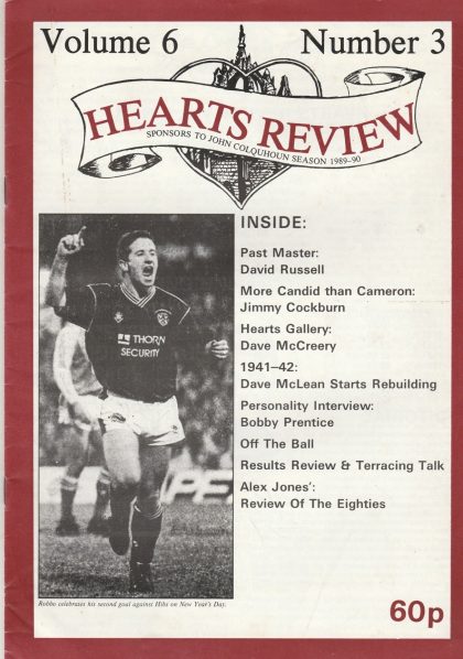 Hearts Review  1989-90 v6n3