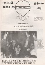 Heartbeat - Manchester Hearts Supporters Club Magazine  v5n2