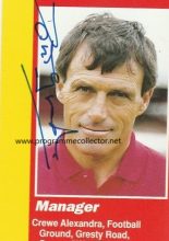 Dario Gradi autographed magazine cutting