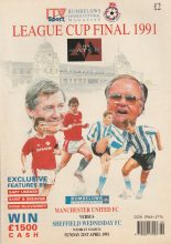 League Cup Final 1991 ITV Sport Magazine  Manchester United v Sheffield Wednesday