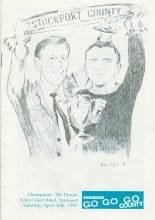 Champions Stockport County - The Dinner 26-Apr-1997