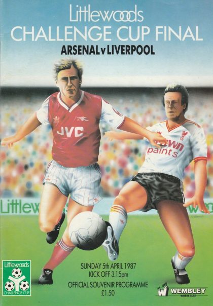 Arsenal v Liverpool 05-Apr-1987