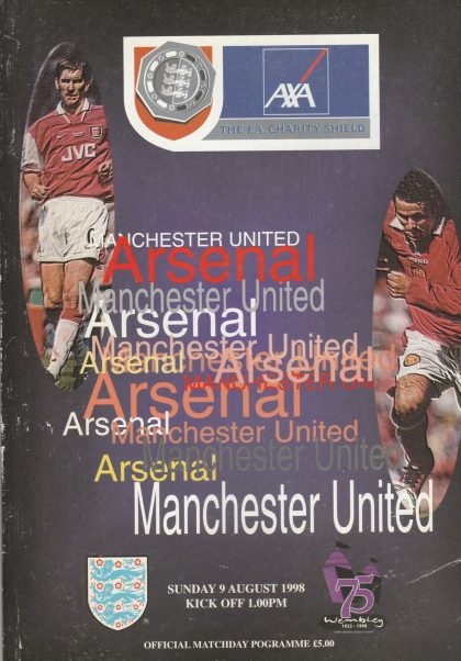 Arsenal v Manchester United 09-Aug-1998