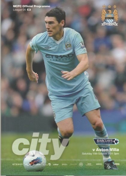 Manchester City v Aston Villa  15-Oct-2011