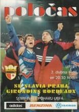 Slavia Prague v Girondins Bordeaux  02-Apr-1996