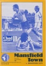 Mansfield Town v Bradford City 26-Oct-1981