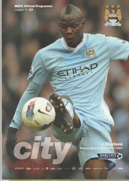 Manchester City v Chelsea 21-Mar-2012