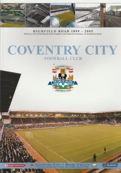 Coventry City v Derby County 30-Apr-2005