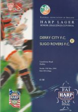 Derry City v Sligo Rangers  15-May-1994