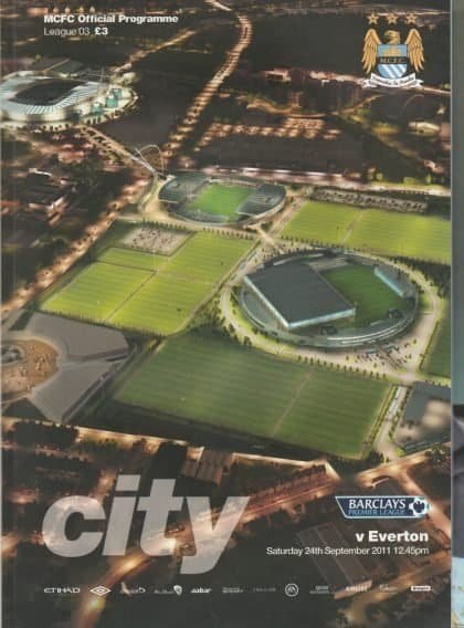 Manchester City v Everton 24-Sep-2011