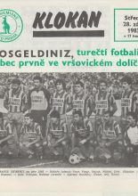 Bohemians Prague v Ajax  07-Nov-1984