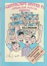 Scunthorpe United v Gillingham  26-Dec-1991