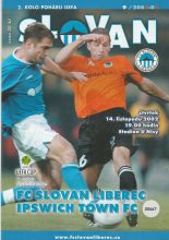 Slovan Liberec v Ipswich Town  14-11-2002