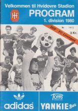 Hvidovre v Liverpool  03-Aug-1980