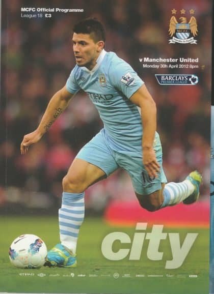 Manchester City v Manchester United 30-Apr-2012