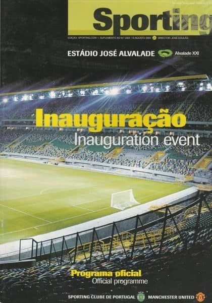 Sporting Lisbon v Manchester United  06-Aug-2003