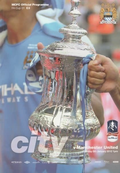 Manchester City v Manchester United 08-Jan-2012