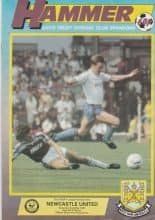 West Ham United v Newcastle United 02-May-1987