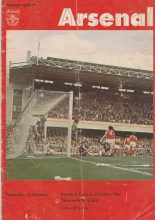 Arsenal v Norwich City 15-Jan-1977