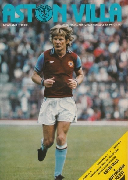 Aston Villa v Nottingham Forest 30-Sep-1978