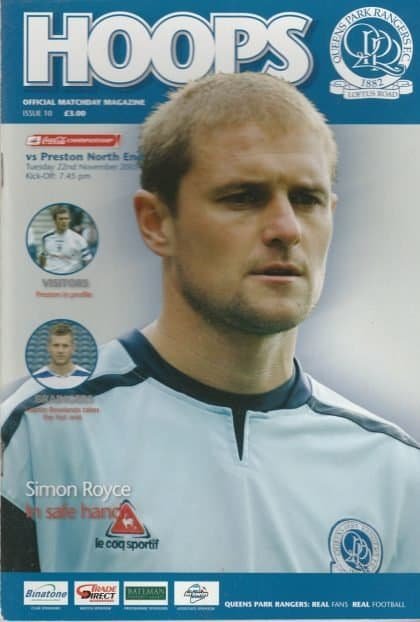 Queens Park Rangers v Preston North End 22-Nov-2005