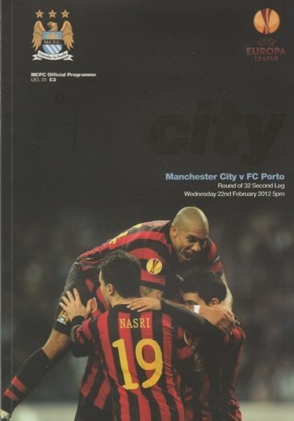 Manchester City v FC Porto 22-Feb-2012