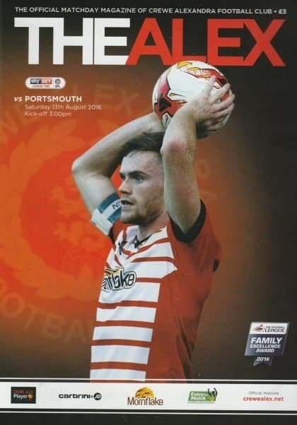 Crewe Alexandra v Portsmouth 13-Aug-2016