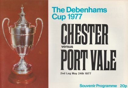 Chester v Port Vale  24-May-1977