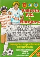 Valetta v Glasgow Rangers 14-Sep-1983