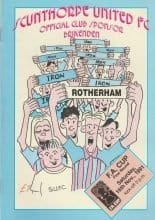 Scunthorpe United v Rotherham United  16-Nov-1991