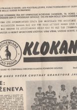 Bohemians Prague v Servette Geneva  08-Dec-1982