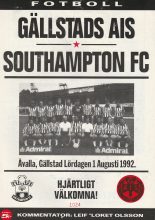 Gällstads AIS v Southampton 01-Aug-1992