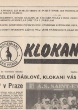 Bohemians Prague v St Etienne 03-Nov-1982