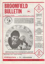 Airdrieonians v St Johnstone 26-Jan-1980