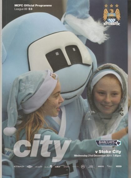 Manchester City v Stoke City 21-Dec-2011
