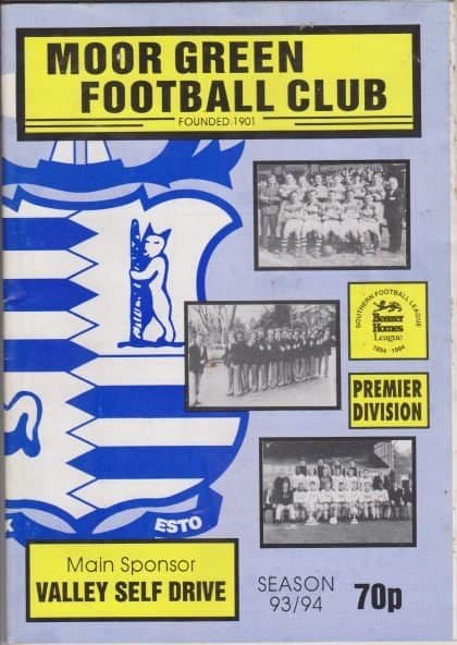 Moor Green v Tamworth  05-Oct-1993