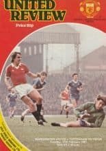 Manchester United v Tottenham Hotspur 17-Feb-1981