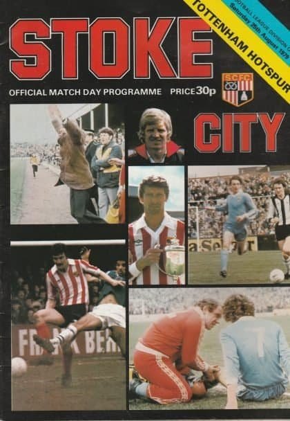 Stoke City v Tottenham Hotspur 25-Aug-1979