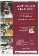 FC Trollhättan v West Ham United   20-Jul-2006