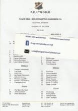 Lyn Oslo v Wolverhampton Wanderers 21-Jul-2004