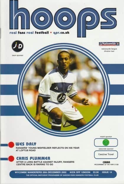 Queens Park Rangers v Wycombe Wanderers  28-Dec-2002